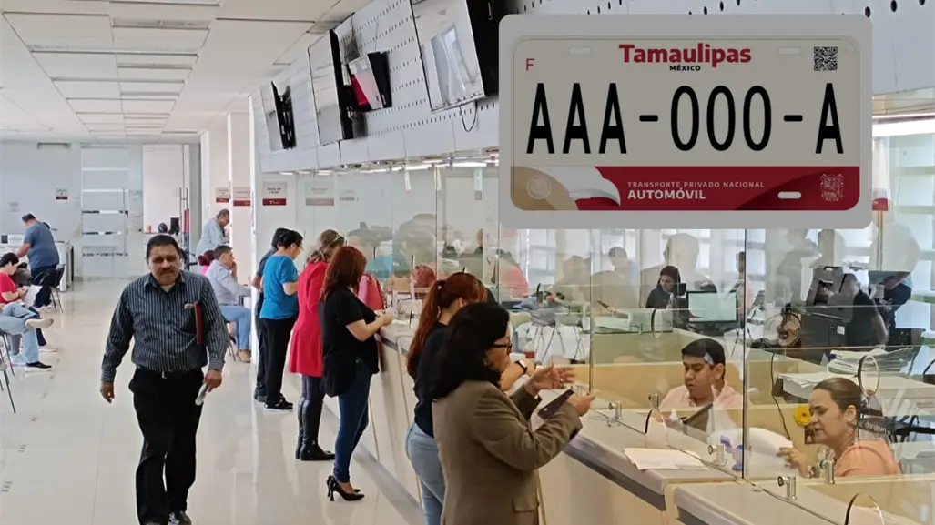 Más de 100 mil ciudadanos ya tramitaron sus placas de Tamaulipas por internet