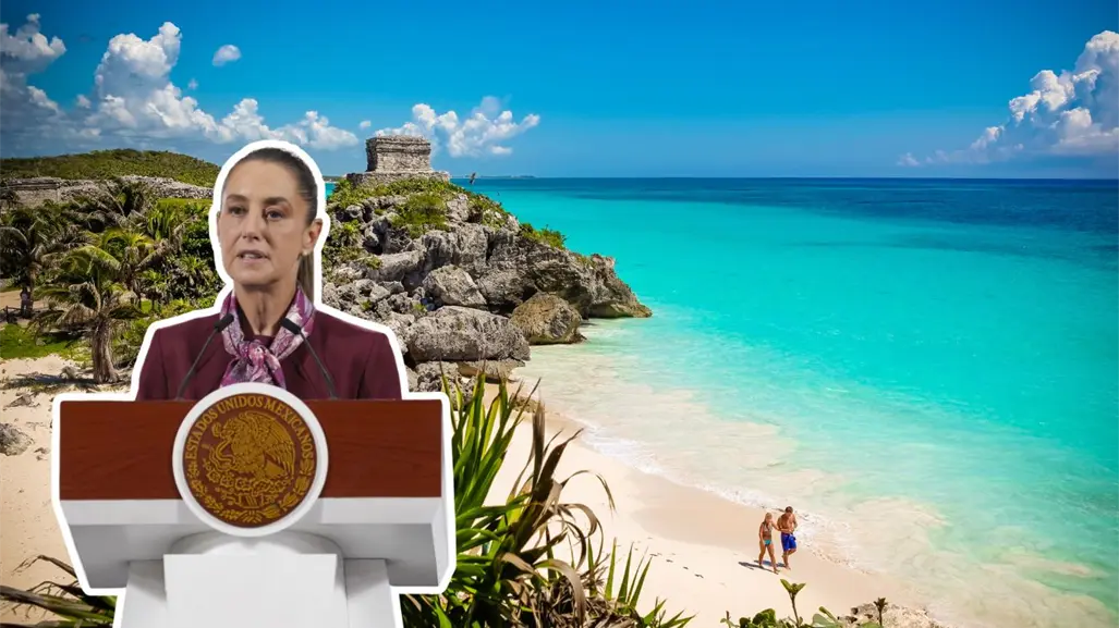 Claudia Sheinbaum informó que revisará la situación de las playas de Tulum: "el acceso al mar no puede ser limitado"