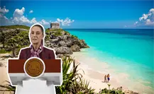 Claudia Sheinbaum informó que revisará la situación de las playas de Tulum: “el acceso al mar no puede ser limitado”