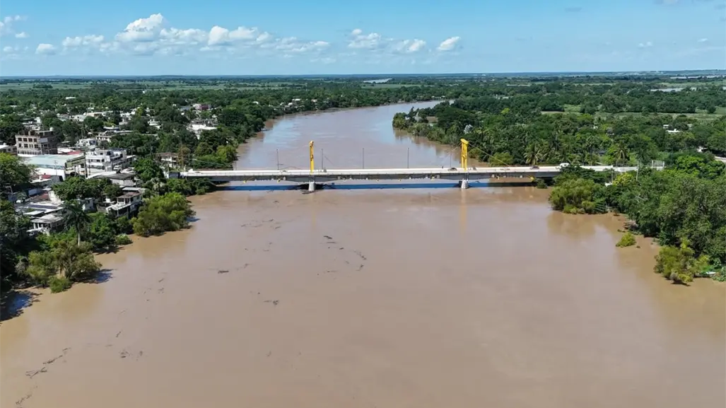 33 mil personas en riesgo de inundación en el Sur de Tamaulipas