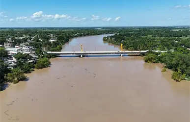 33 mil personas en riesgo de inundación en el Sur de Tamaulipas