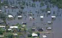Sigue aumentando crecida de Río Pánuco, ya hay pequeños desbordes y se activaron refugios temporales
