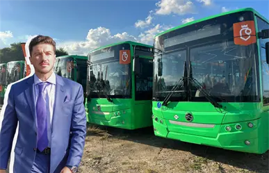 Samuel García avanza en la renovación del transporte público en El Carmen