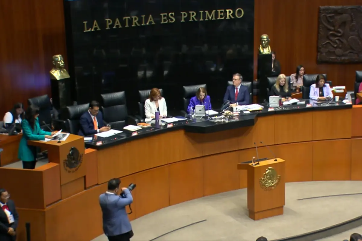 Sesión del Senado de la República Foto: Senado Mexicano