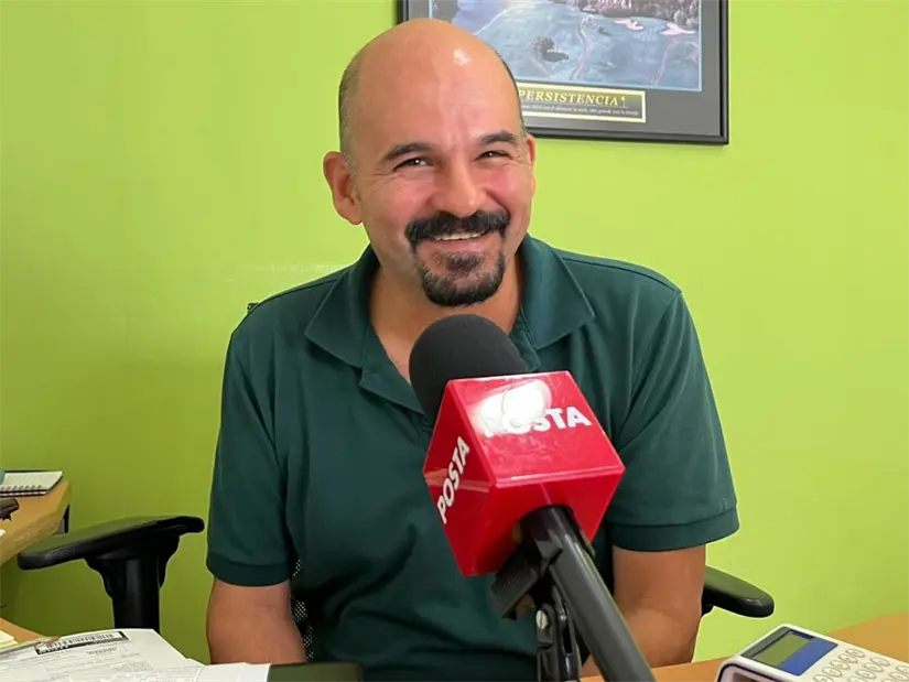 Salvador Rodríguez Saade, director de la Canaco Saltillo/ Foto: Leslie Delgado
