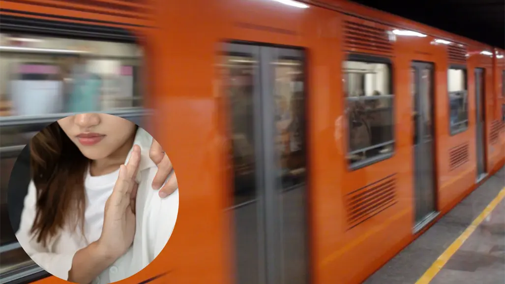 VIDEO | Mujer sufre presunto acoso sexual en vagón del Metro CDMX; usuarios captan el momento