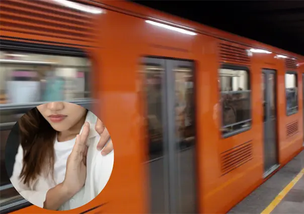 VIDEO | Mujer sufre presunto acoso sexual en vagón del Metro CDMX; usuarios captan el momento