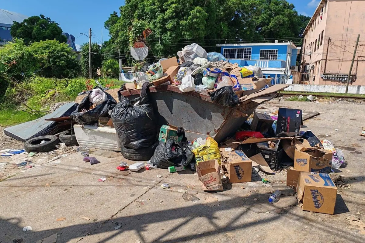 Riesgos sanitarios sufren habitantes de Ciudad Madero por falta de camiones recolectores de basura | Foto: FB