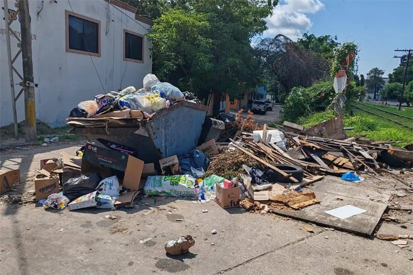 Foco de infección de hace varios días | Foto: FB