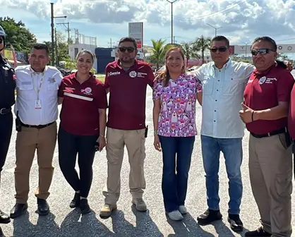 Apoyos de Nuevo León pasan por Tamaulipas: 65 toneladas de ayuda para Veracruz