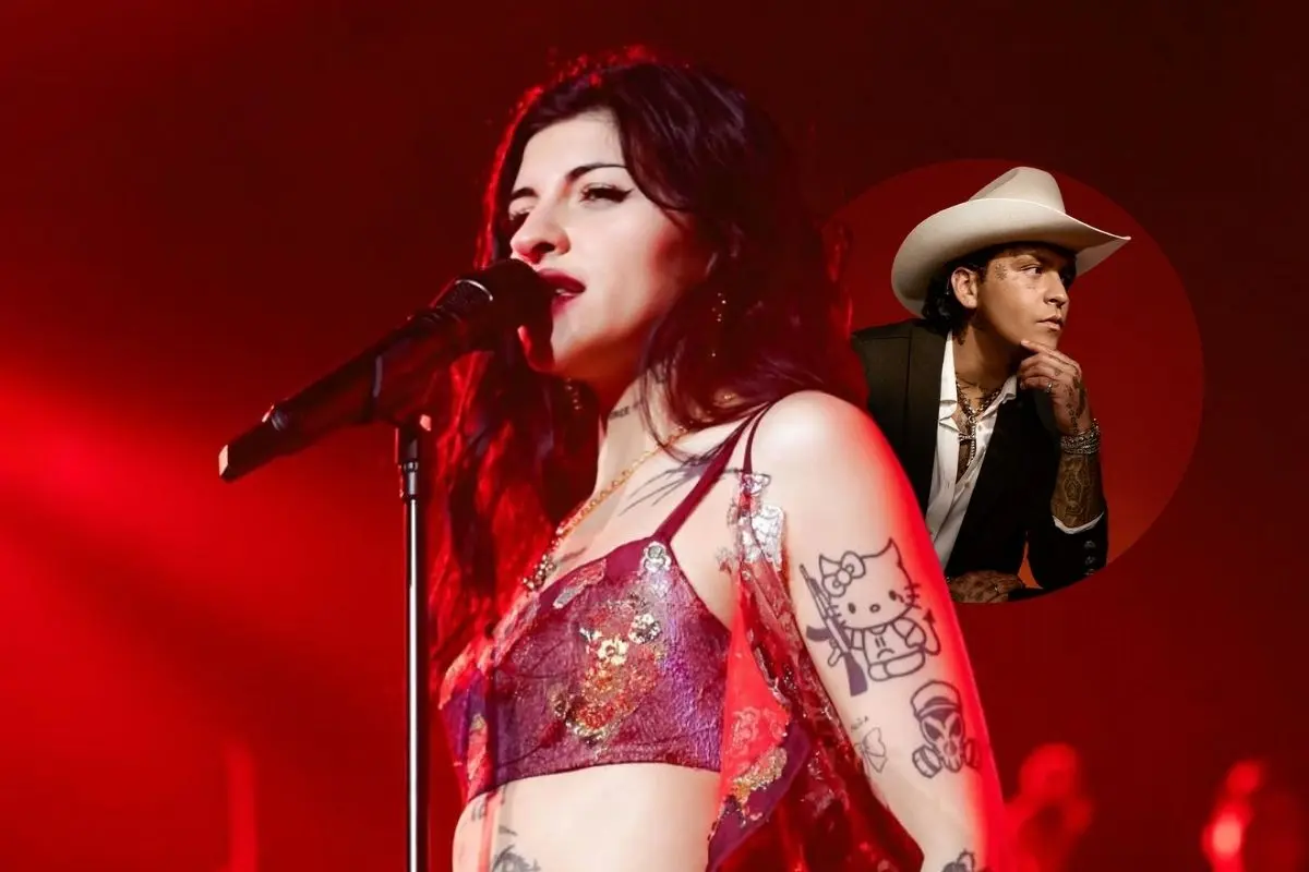 Cazzu y Christian Nodal se mantienen en constante polémicas por el cuidado de su hija Inti. FOTO: CANVA/IG: @cazzu/Sony Music México