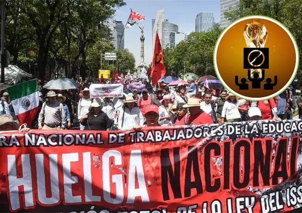 CNTE anuncia posibles acciones de protesta en CDMX durante Mundial 2026, esto fue lo que dijeron