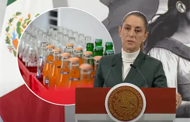 Cofepris vigilará que refresqueras cumplan meta de 30% menos azúcar, afirma Claudia Sheinbaum