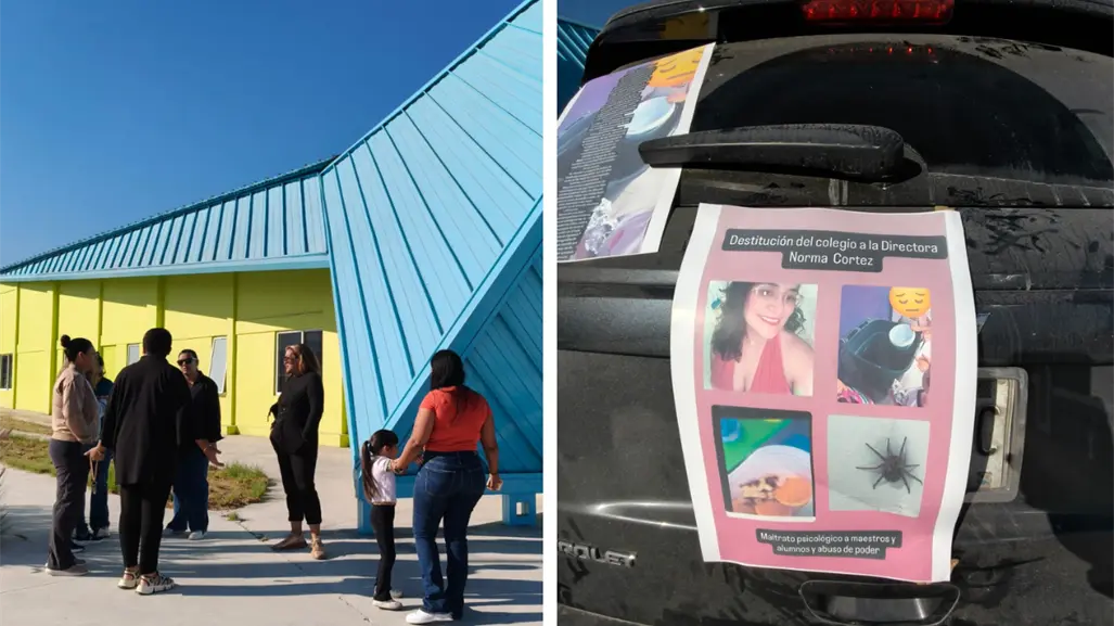 Manifestación en el Colegio Inglés de Durango en Saltillo termina en agresión contra la directora