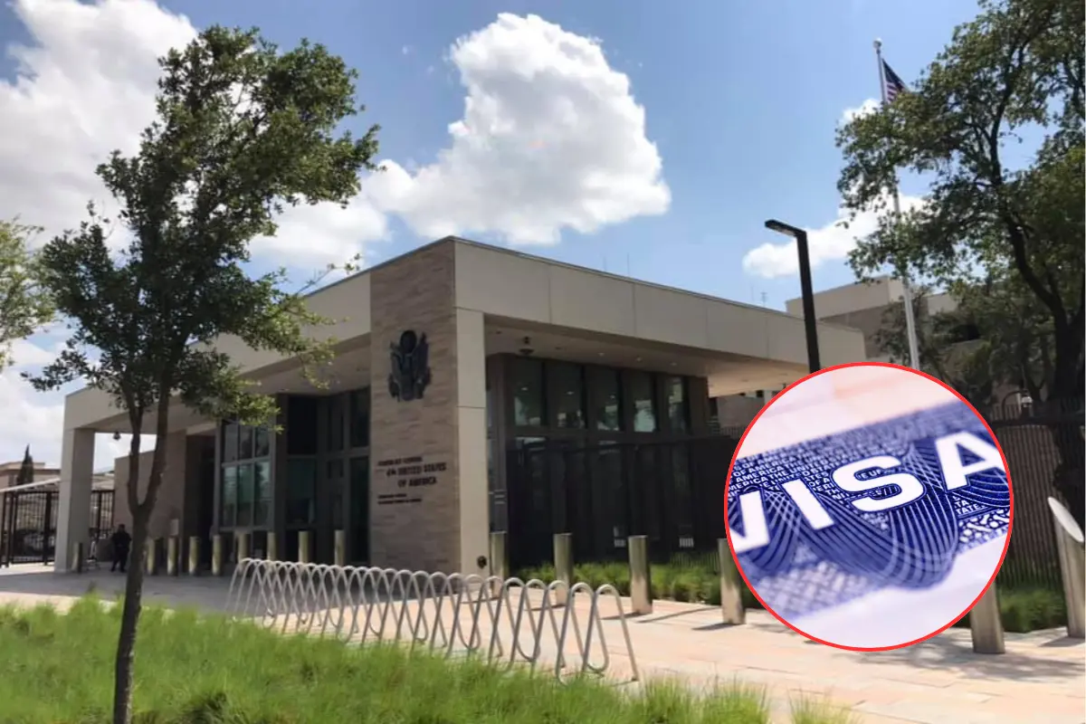 Consulado General de los Estados Unidos en Nuevo Laredo. Foto: Carlos García