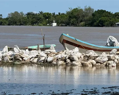 Para esto servirán los costales que instaló Protección Civil en zonas de riesgo por inundación