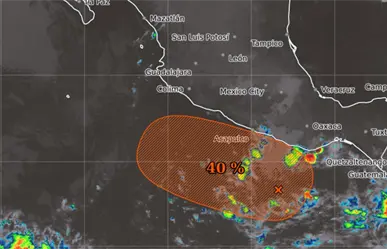 Posible formación de ciclón Sonia provocará fuertes lluvias en el sureste de México