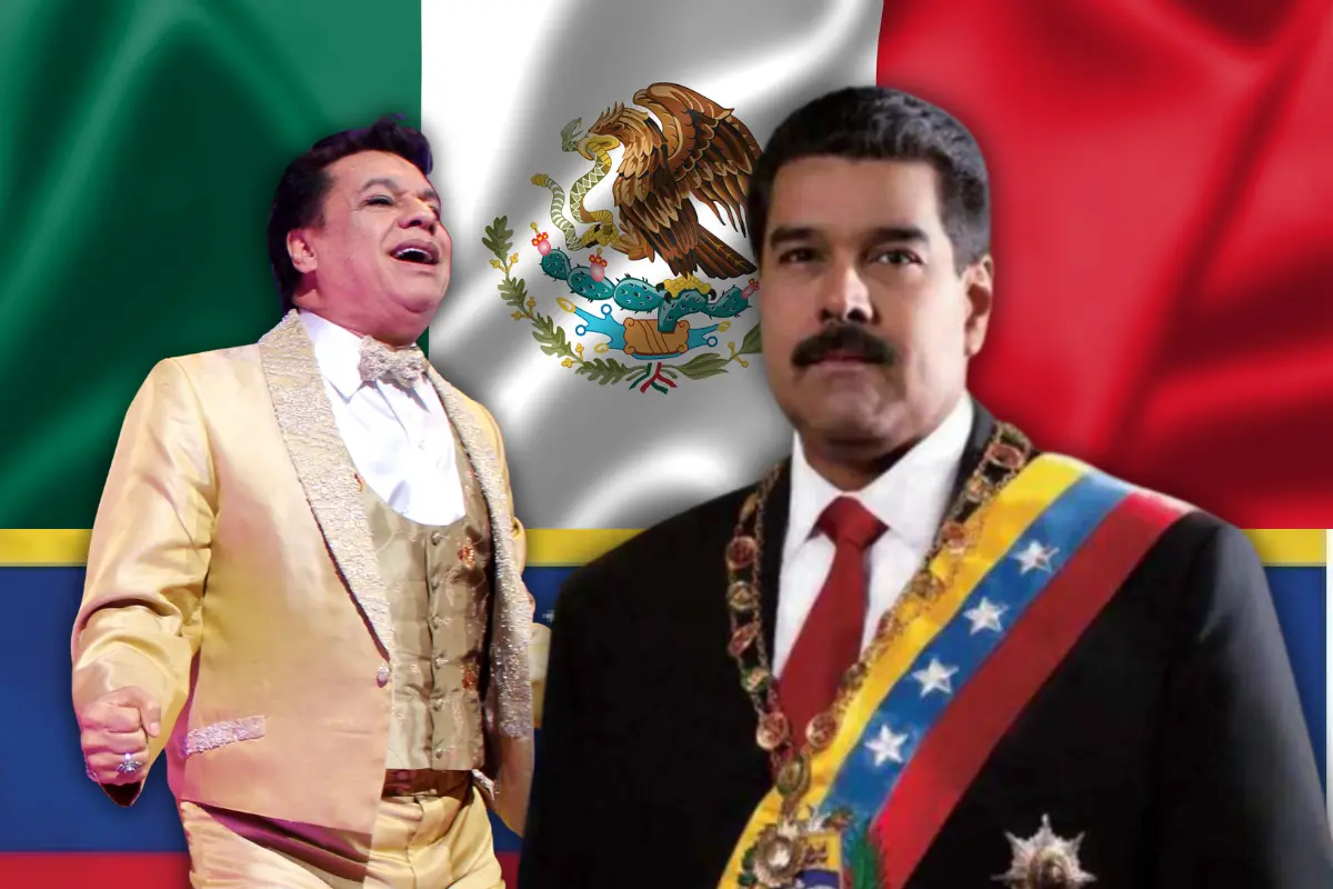 Juan Gabriel y Nicolás Maduro (Foto: IG @soyjuangabriel_ / Canva)