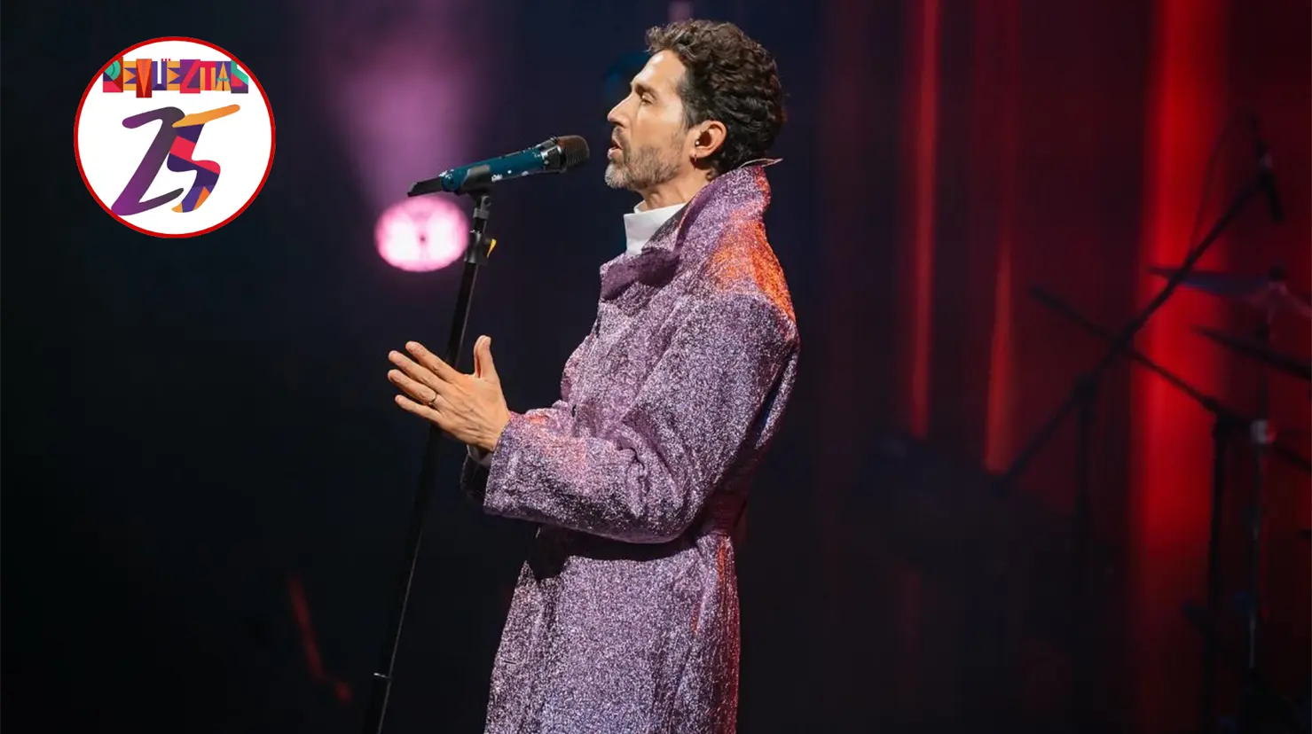 El cantante y actor Benny Ibarra será parte del Festival Revueltas 2025. | Foto: Especial.