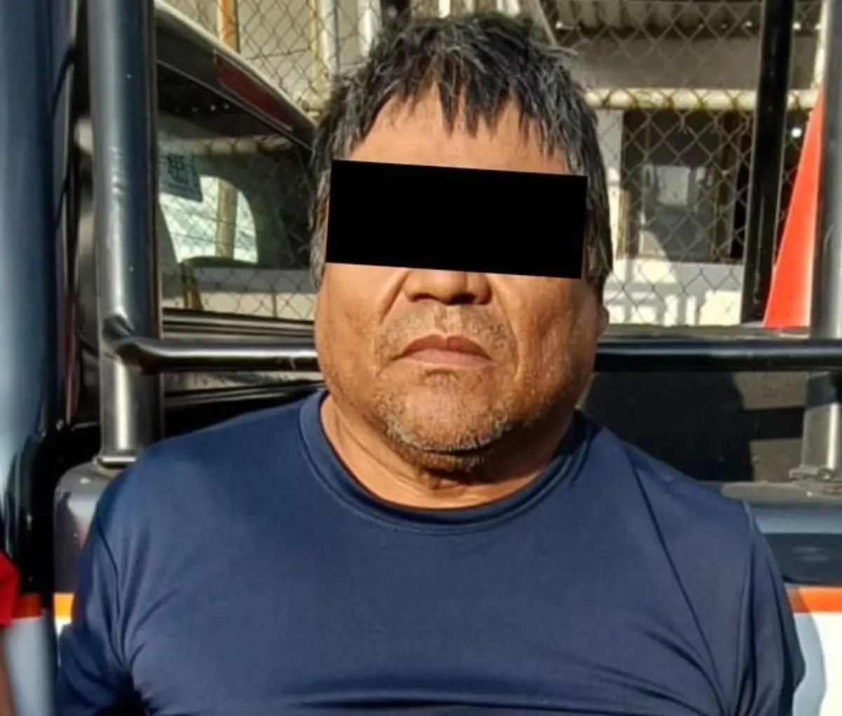 El hombre fue detenido en Guadalupe, mientras realizaba una presunta transacción de narcóticos en la colonia Nuevo Almaguer. Foto: Policía de Guadalupe.