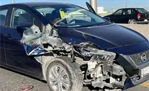 Choque múltiple en Fundadores complica el tránsito al oriente de Saltillo; resultaron 4 vehículos con daños considerables Choque múltiple en Fundadores complica el tránsito al oriente de Saltillo; resultaron 4 vehículos con daños considerables