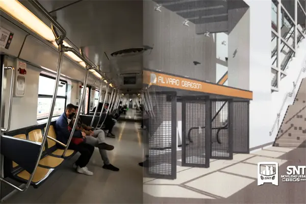 Así lucirá la nueva estación Álvaro Obregón de la ampliación de la Línea 12 del Metro de la CDMX