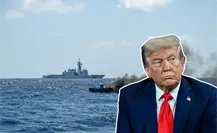 EU destruye submarino en el Caribe con drogas, confirma Donald Trump; hay dos sobrevivientes