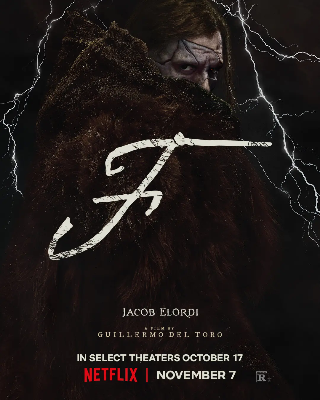 Póster oficial de Frankenstein. Foto: X @Netflix