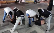 VIDEO | Vecinos de Ecatepec atrapan a ladrón lo golpean y la policía logra rescatarlo vivo