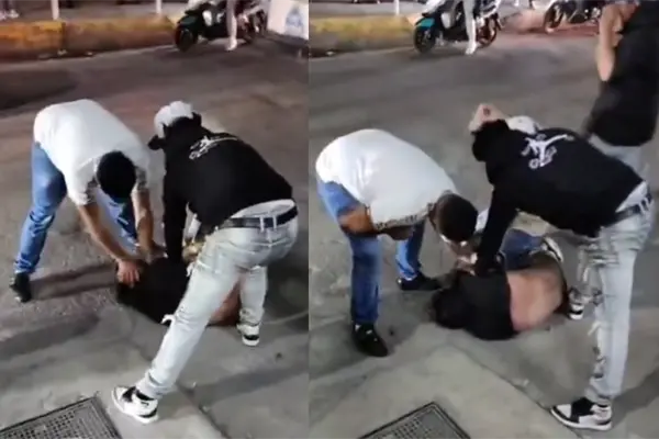 VIDEO | Vecinos de Ecatepec atrapan a ladrón lo golpean y la policía logra rescatarlo vivo
