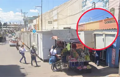 La calle de Durango en la que hay decenas de puestos de comida rápida y garnachas
