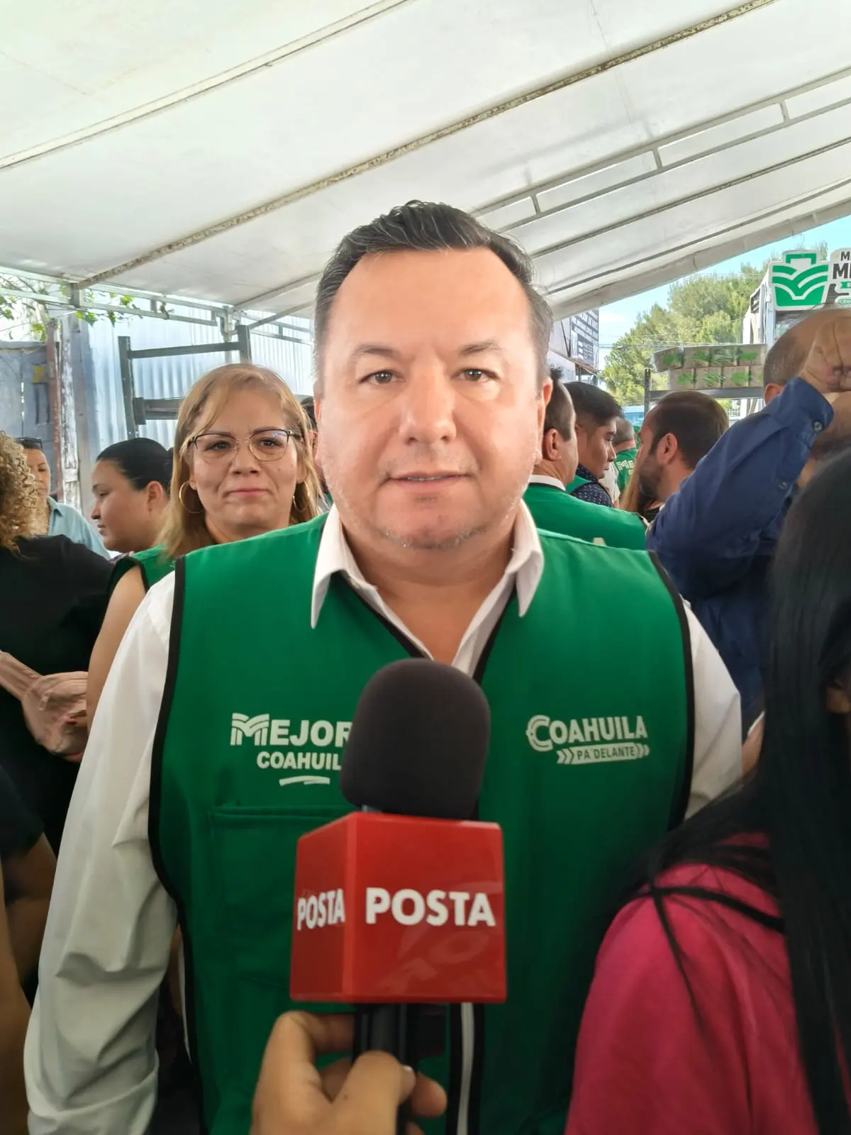 Jesús María Montemayor Garza en entrevista con POSTA Coahuila / Foto: Marco Juárez