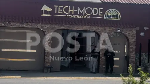 Ladrones se llevan 100 mil pesos y armas de empresa en García