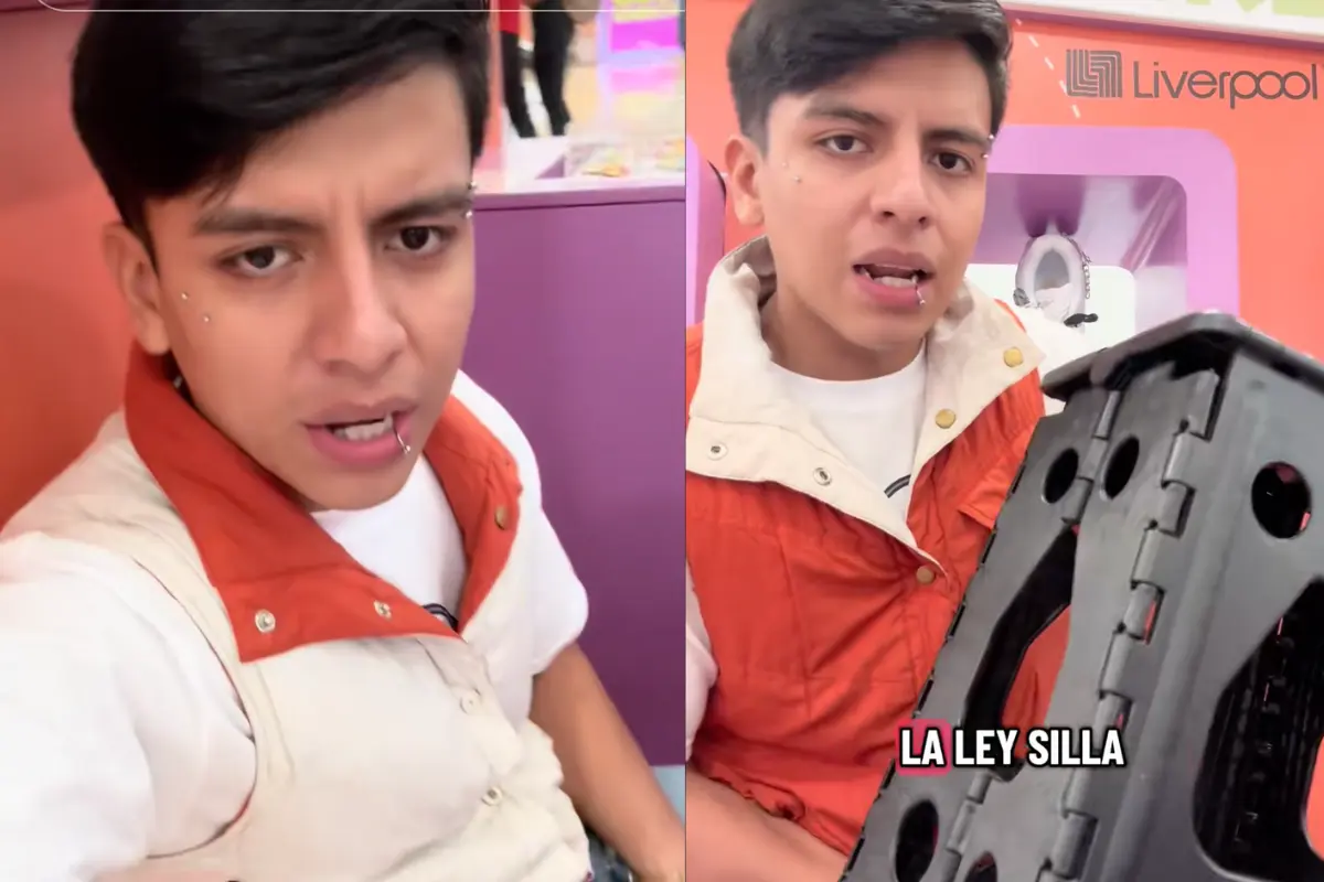 Denuncia por incumplimiento de Ley Silla. Foto: Tiktok @wuaflin