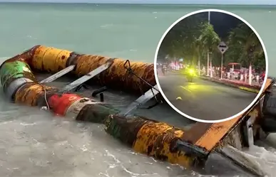 VIDEO | Balseros cubanos arriban a Celestún: así se captó la llegada de los 21 migrantes a las costas de Yucatán