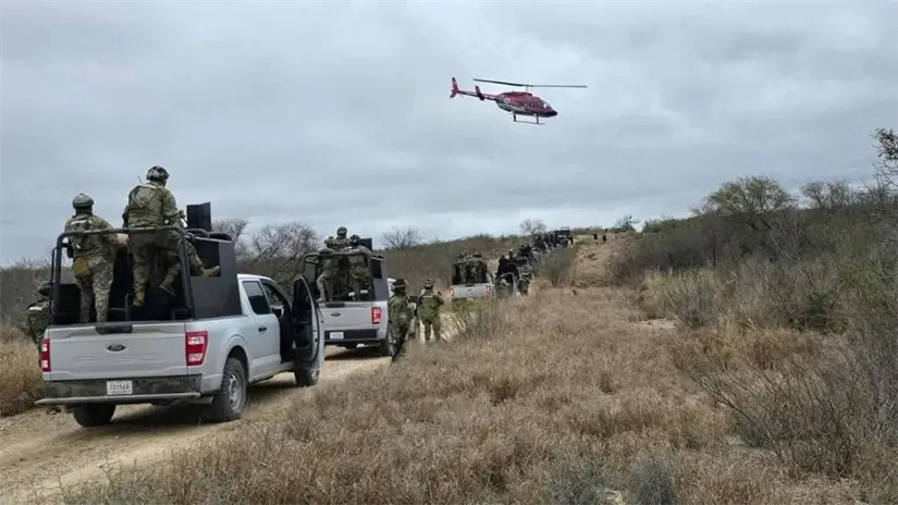 Ejercito en Coahuila lleva a cabo protocolo de blindaje en limites con Nuevo León / Foto: Gobierno de Coahuila 