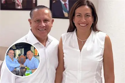 Causa polémica acercamiento de Ernesto Ibarra a Morena en BCS y a Milena Quiroga, presidenta del Ayuntamiento de La Paz Causa polémica acercamiento de Ernesto Ibarra a Morena en BCS y a Milena Quiroga, presidenta del Ayuntamiento de La Paz