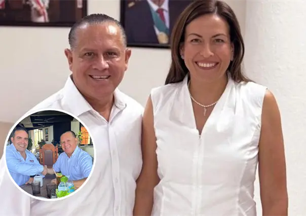Causa polémica acercamiento de Ernesto Ibarra a Morena en BCS y a Milena Quiroga, presidenta del Ayuntamiento de La Paz