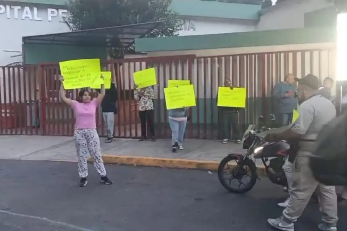 Protesta en Avenida Legaria. Foto: Luis Antonio Alfaro