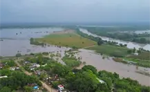 Por creciente del Pánuco, preparan rutas alternas entre Tamaulipas y Veracruz