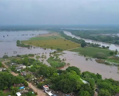 Por creciente del Pánuco, preparan rutas alternas entre Tamaulipas y Veracruz