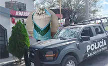 Robo a empacadora termina con hombre detenido y mercancía recuperada en Salinas Victoria