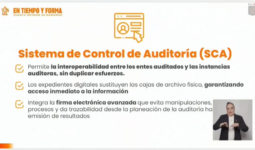 Presentan el Sistema de Control de Auditoría (SCA)
Presentan el Sistema de Control de Auditoría (SCA)