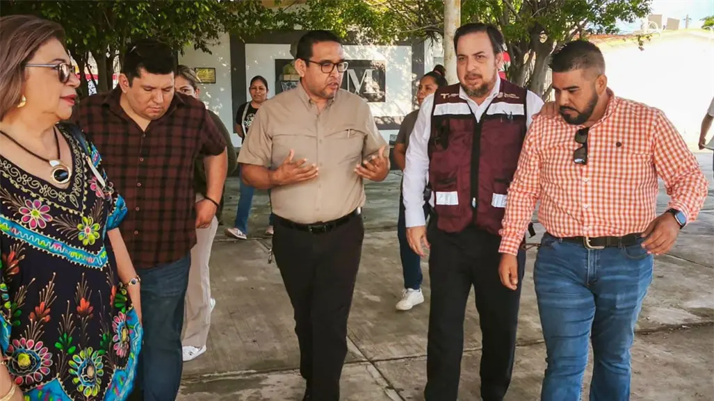 Rehabilitarán escuelas dañadas por lluvias en el sur de Tamaulipas