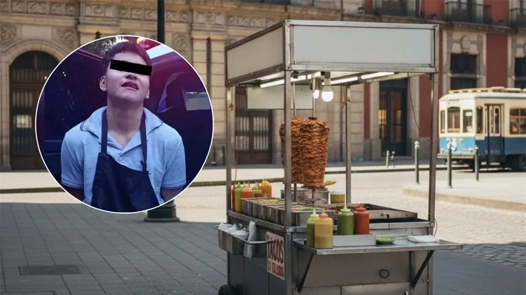 VIDEO | Momento exacto en que un joven taquero asesina a su compañero de origen venezolano en CDMX