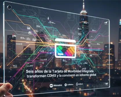 Seis años de la Tarjeta de Movilidad Integrada transforman CDMX y la convierten en referente global