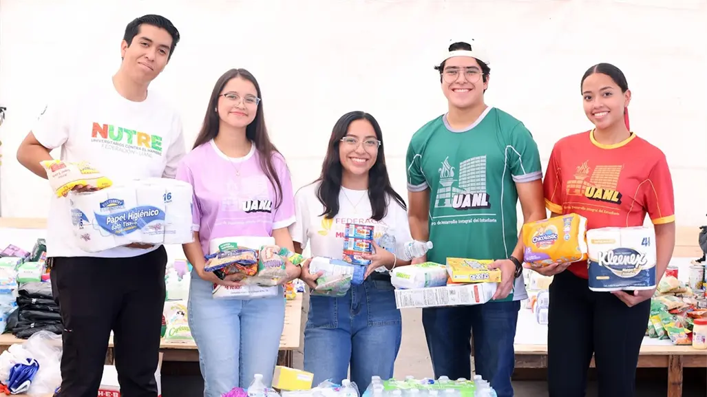 UANL activa campaña ´Mano Cadena´ para apoyar a familias damnificadas en Veracruz