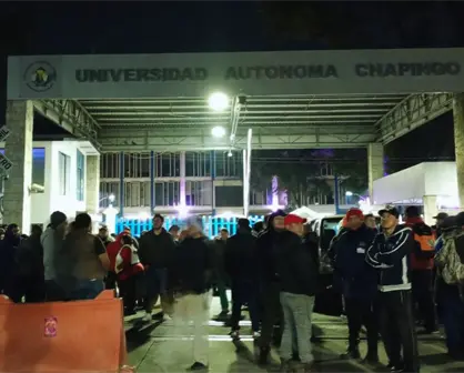 Trabajadores de la Universidad de Chapingo se van a paro tras explosión en comedor