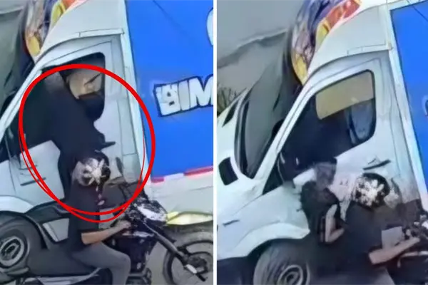VIDEO | Repartidor de Bimbo sufre violento asalto en Tecámac en pleno día ante testigos