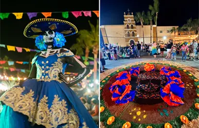 El Pueblo Mágico de Todos Santos se llena de color con su tradicional Festival de Día de Muertos 2025